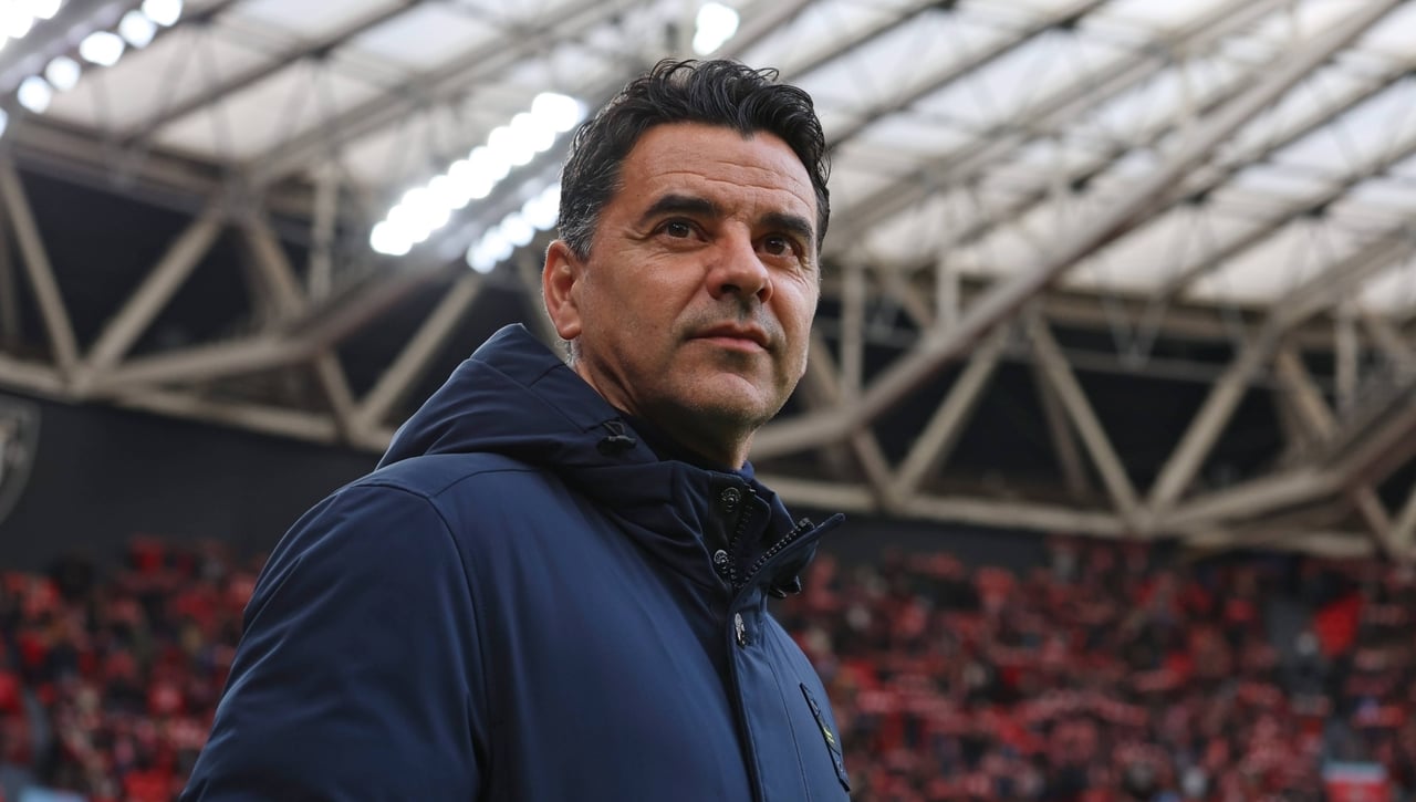 El enfado de Míchel Sánchez