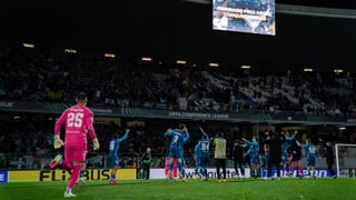 Un espectáculo coral que impresionó a la propia UEFA