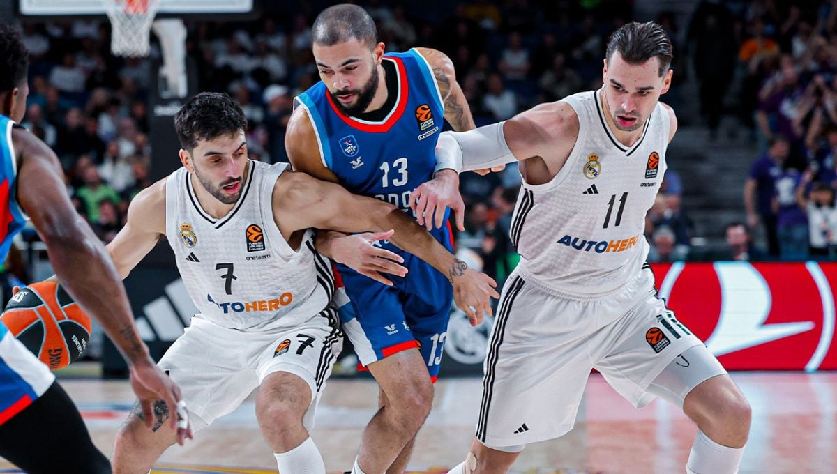 París - Real Madrid resumen y resultado en directo del partido de Euroliga 2024 