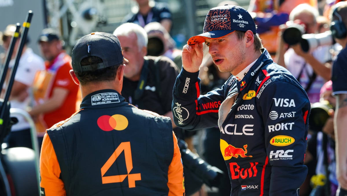 Norris insulta a Verstappen en la previa de Monza