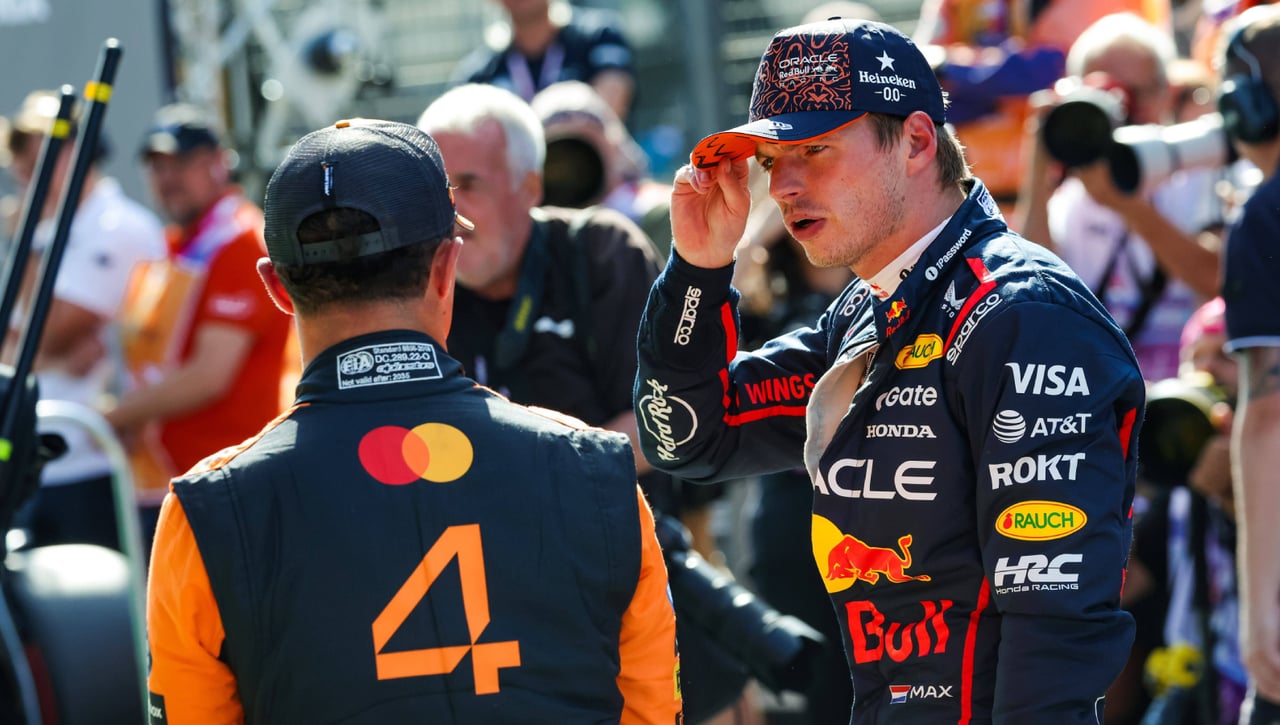 Norris insulta a Verstappen en la previa de Monza
