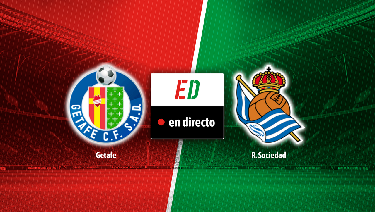 Getafe - Real Sociedad en directo: resultado del partido de hoy de LaLiga