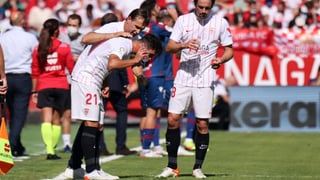 Las lágrimas de Lopetegui en el vestuario del Sevilla: "Una cagada"
