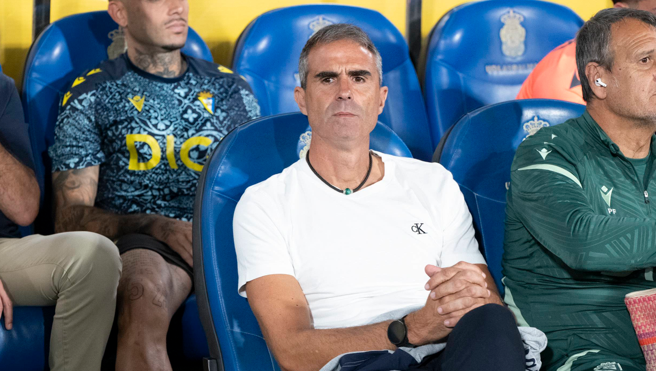 Gaizka Garitano, enfadado con lo último del Cádiz