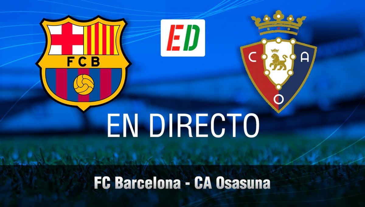 FC Barcelona - Osasuna: resumen, goles y resultado