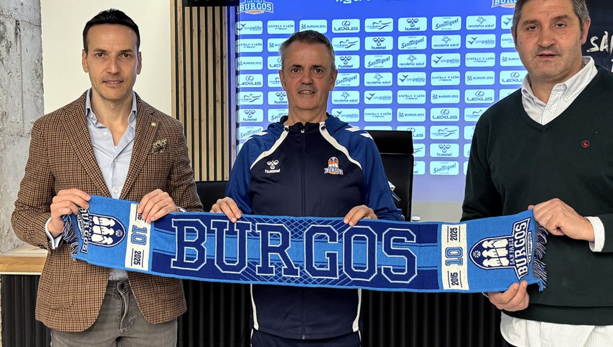 Porfi Fisac y su plan para salvar al San Pablo Burgos: "Seamos fieles a la calidad y los recursos"