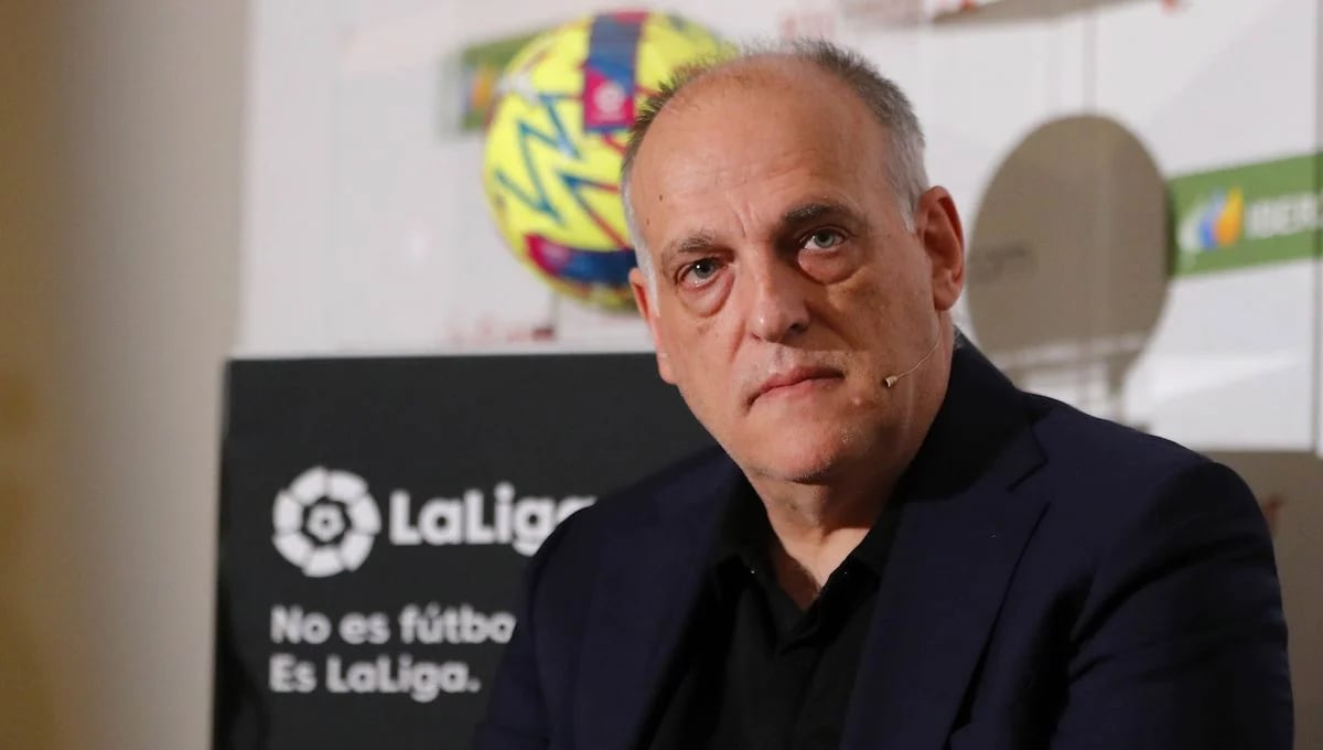 La lesión de Mbappé preocupa a Tebas, que podría cambiar el inicio de LaLiga