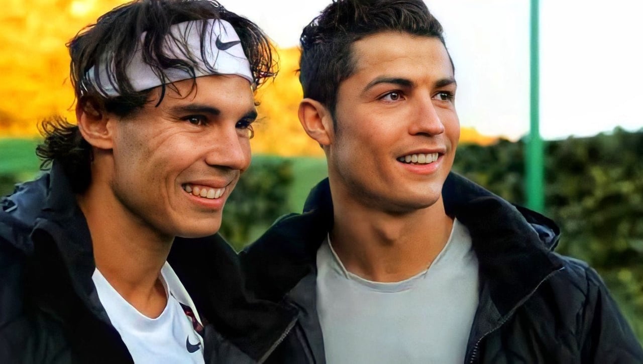 Rafa Nadal se enfrenta a Cristiano Ronaldo