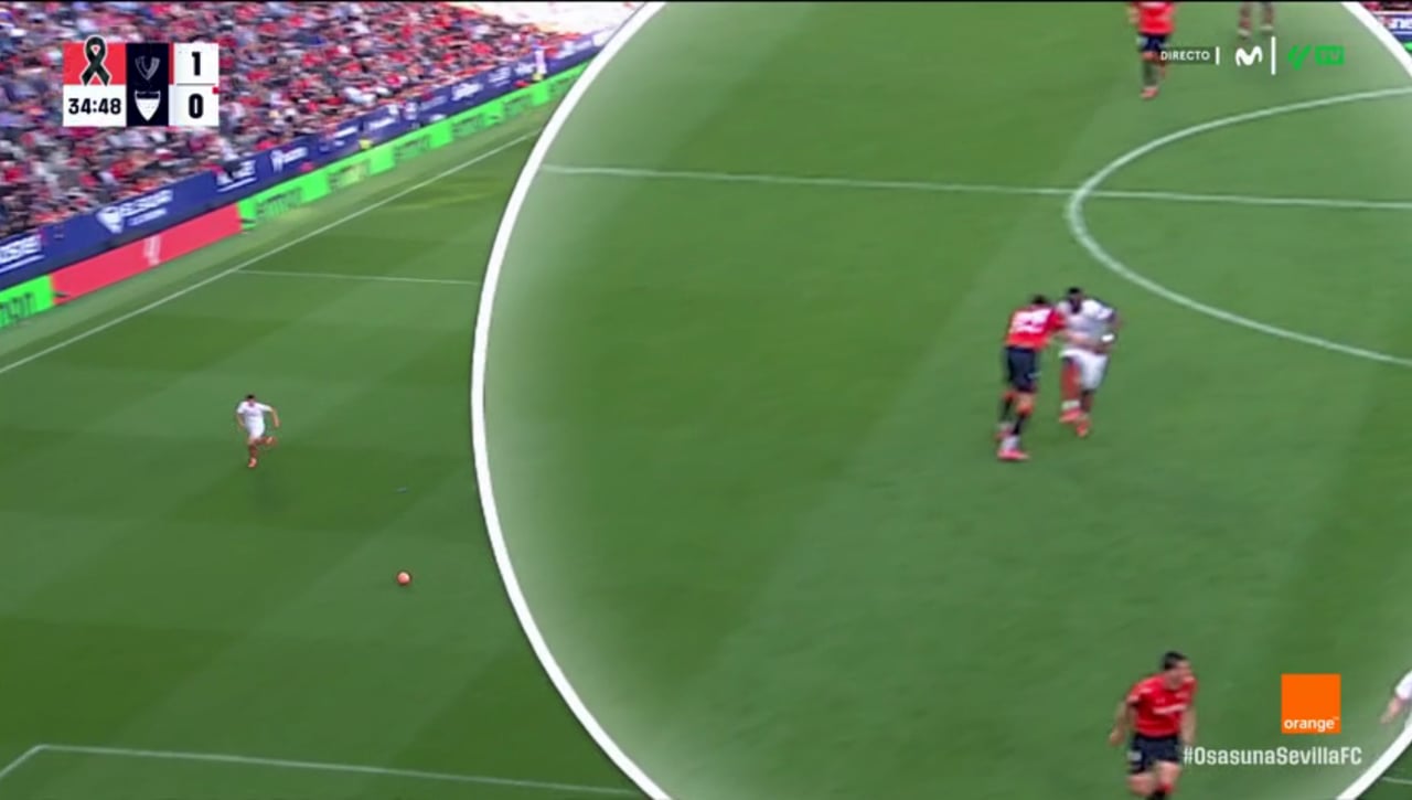 La polémica en El Sadar: un penalti al limbo y dos rojas, pero sólo echó a Lukébakio