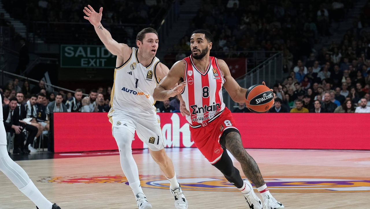 Real Madrid - Olympiacos: Horario, canal y dónde ver en TV la semifinal de la Final Four de Euroliga