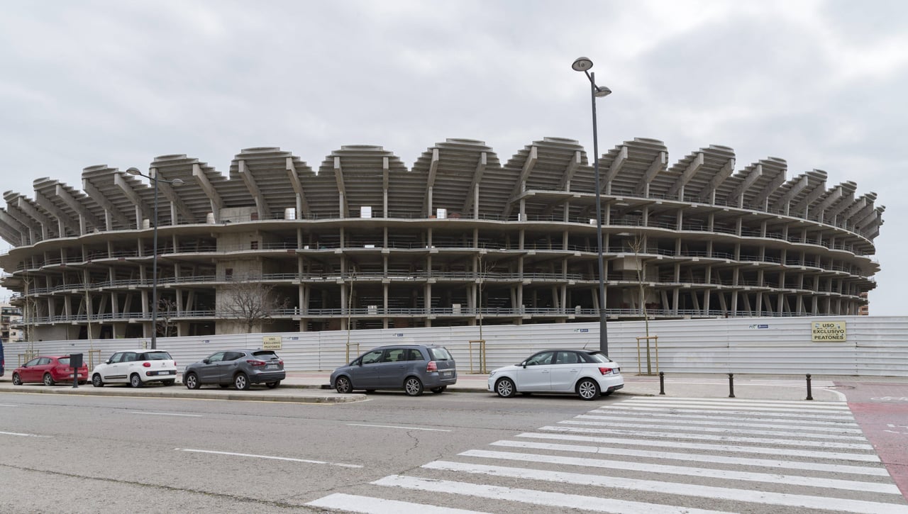 El Nou Mestalla se queda fuera, por ahora, del primer corte para el Mundial 2030