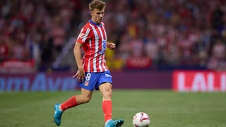 Pablo Barrios hace sonreír al Atlético