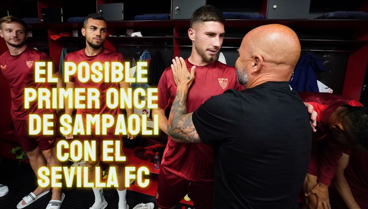 El posible primer once de Sampaoli con el Sevilla FC
