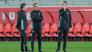 Oltra, segundo de Quique, desinfla el globo de la cantera