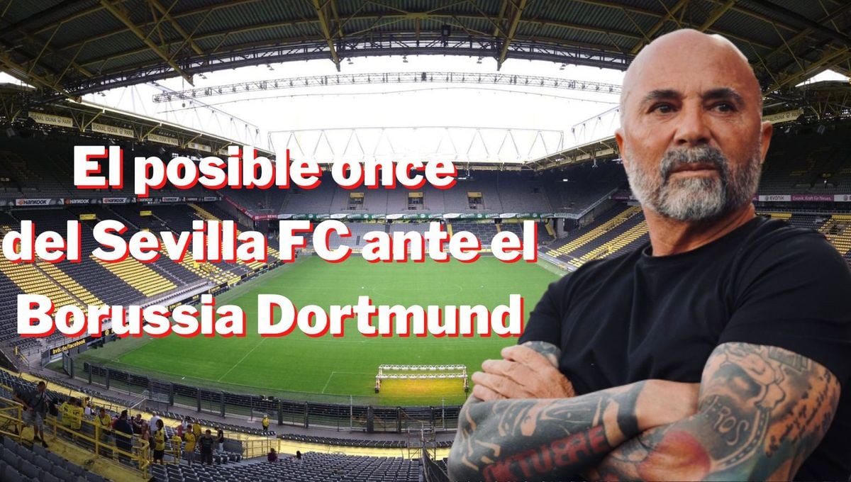 El posible once del Sevilla FC ante el Borussia Dortmund