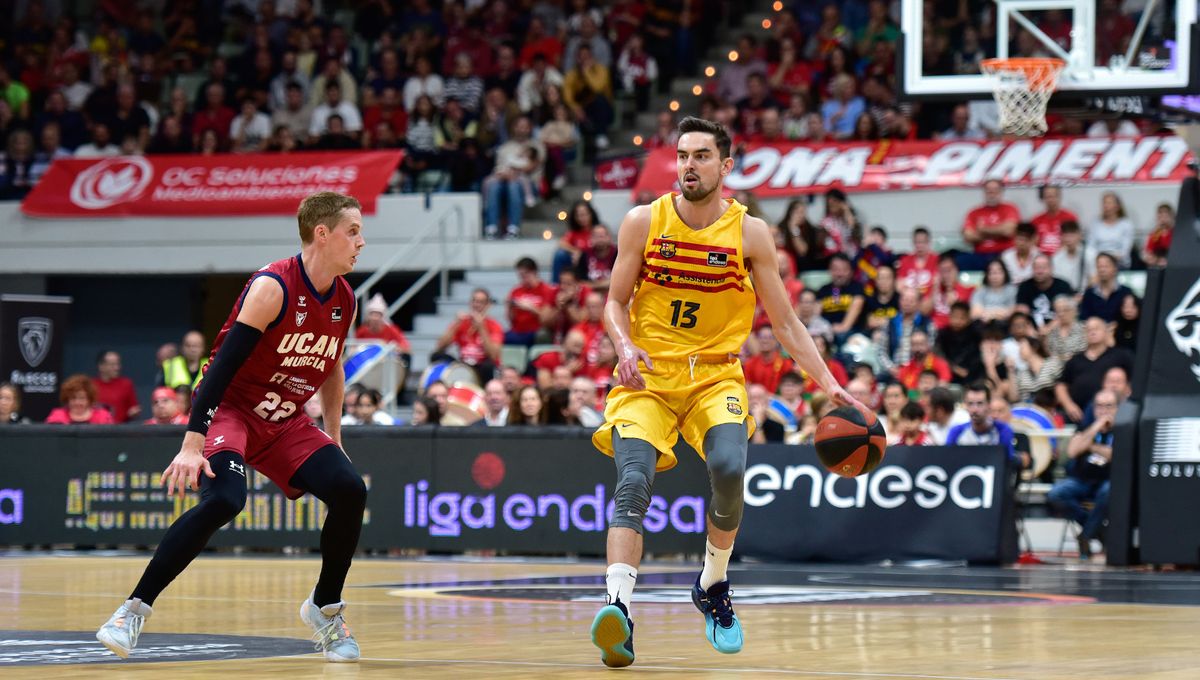 Jornada 10 ACB Liga Endesa: El Barcelona no puede con el empuje del UCAM Murcia