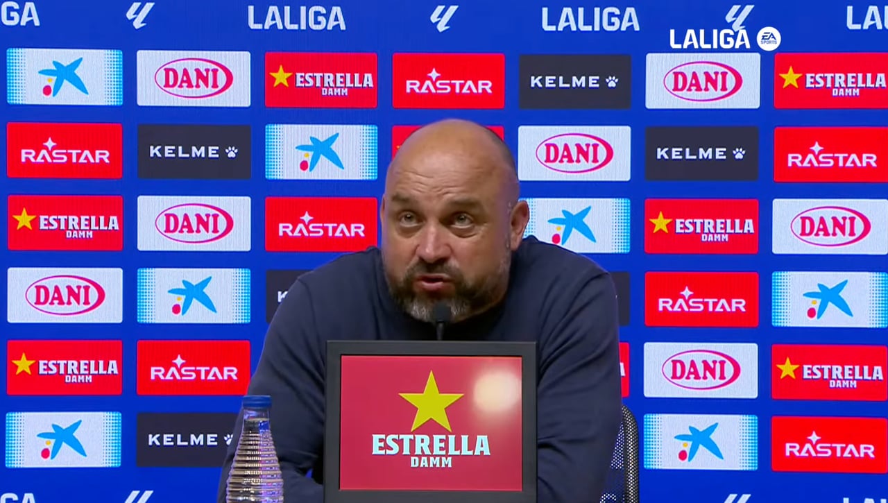 Manolo González echa toda la culpa al Betis