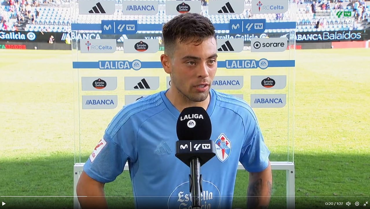 Fran Beltrán, "caliente" tras la derrota ante Osasuna