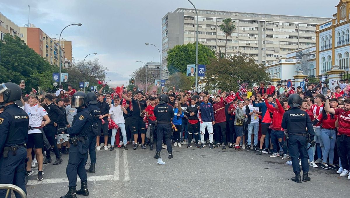 La afición del Sevilla FC, en el punto de mira de la RFEF y LaLiga