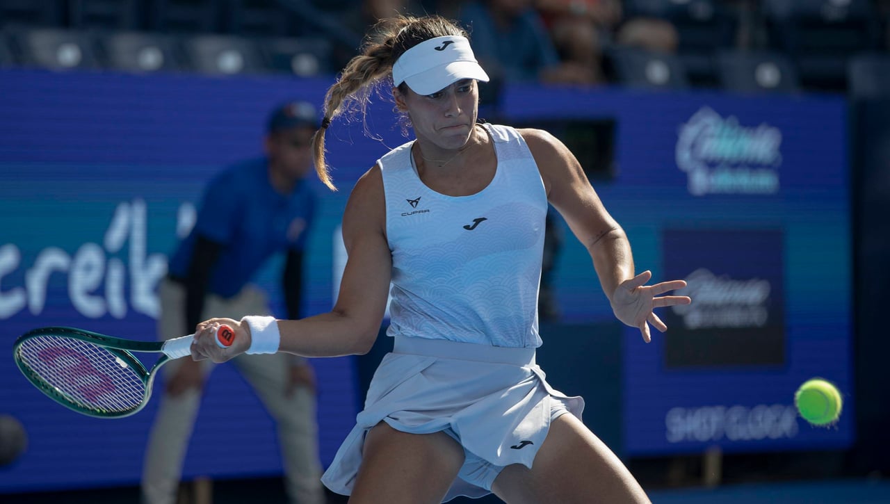 Jessica Bouzas desafía a la nueva estrella del tenis WTA en Wuhan