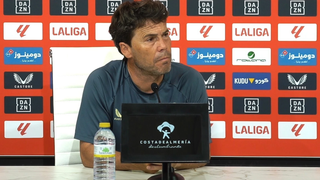 Rubi señala en el Almería