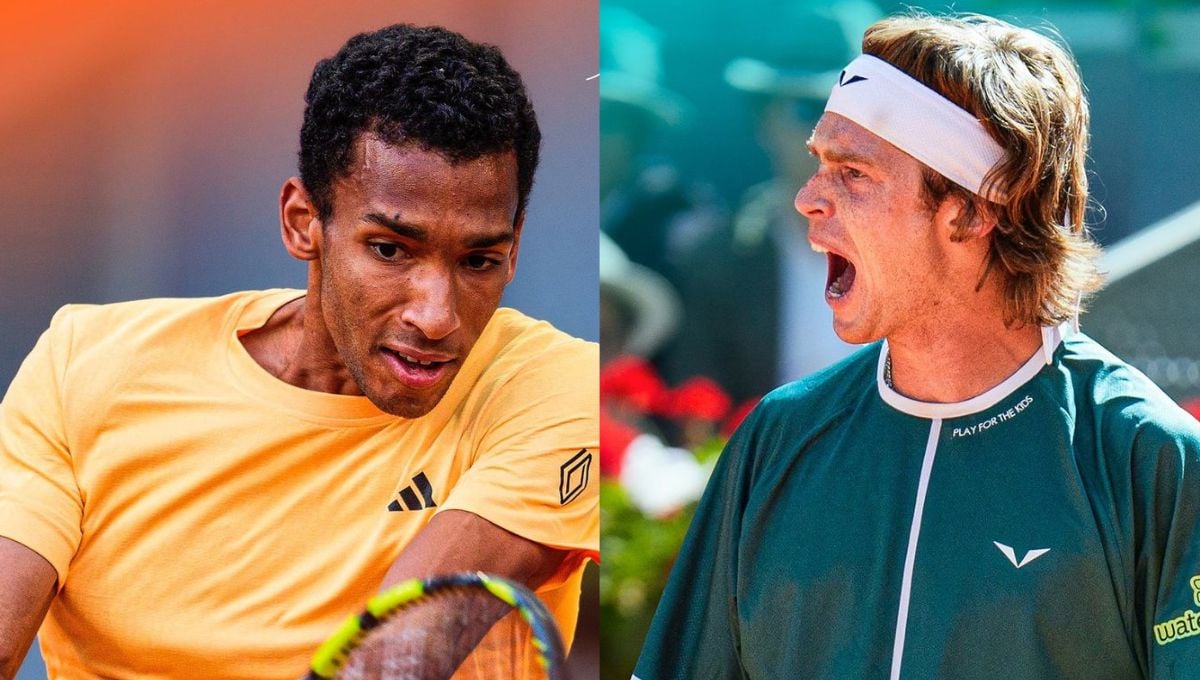 Rublev - Auger Aliassime: horario, canal y dónde ver hoy en TV la final masculina del Mutua Madrid Open 2024