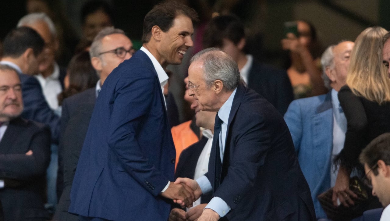 Nadal vuelve a hablar sobre sustituir a Florentino Pérez en el Real Madrid y Mbappé