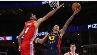 Santi Aldama se lo deja claro a Stehpen Curry