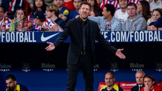 Simeone analiza la victoria del Atlético y admite su frustración con el Sevilla: "Por suerte el penal nos favoreció"