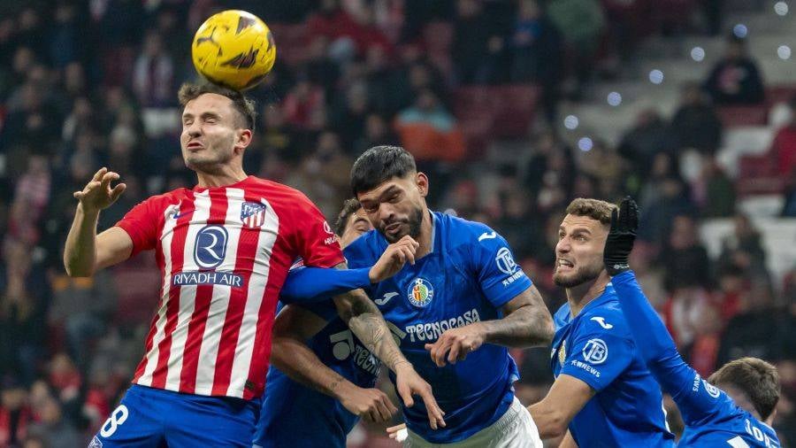 Atlético de Madrid 3-3 Getafe: Frenazo azulón a la racha del Metropolitano