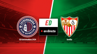 Extremadura - Sevilla: resultado, resumen y goles del partido de la segunda ronda de la Copa del Rey 