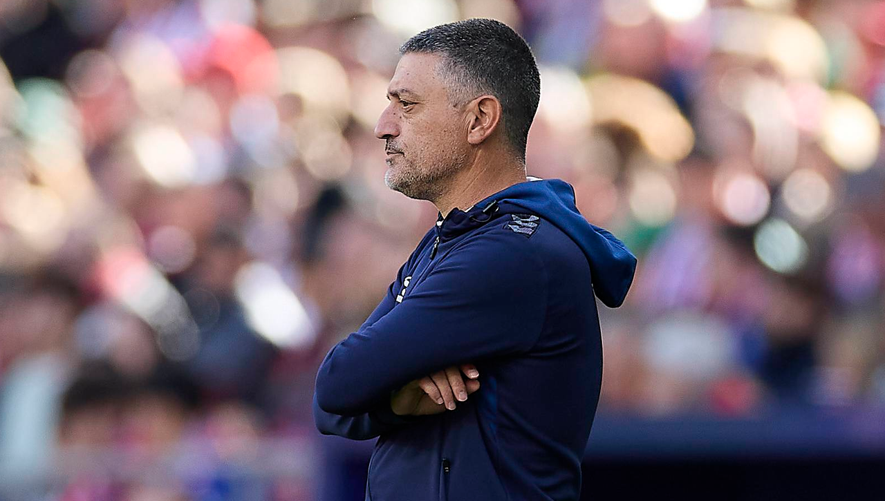 García Pimienta explica lo de Sandro en Las Palmas