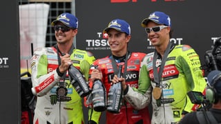 Pone a Marc Márquez por detrás de Valentino Rossi