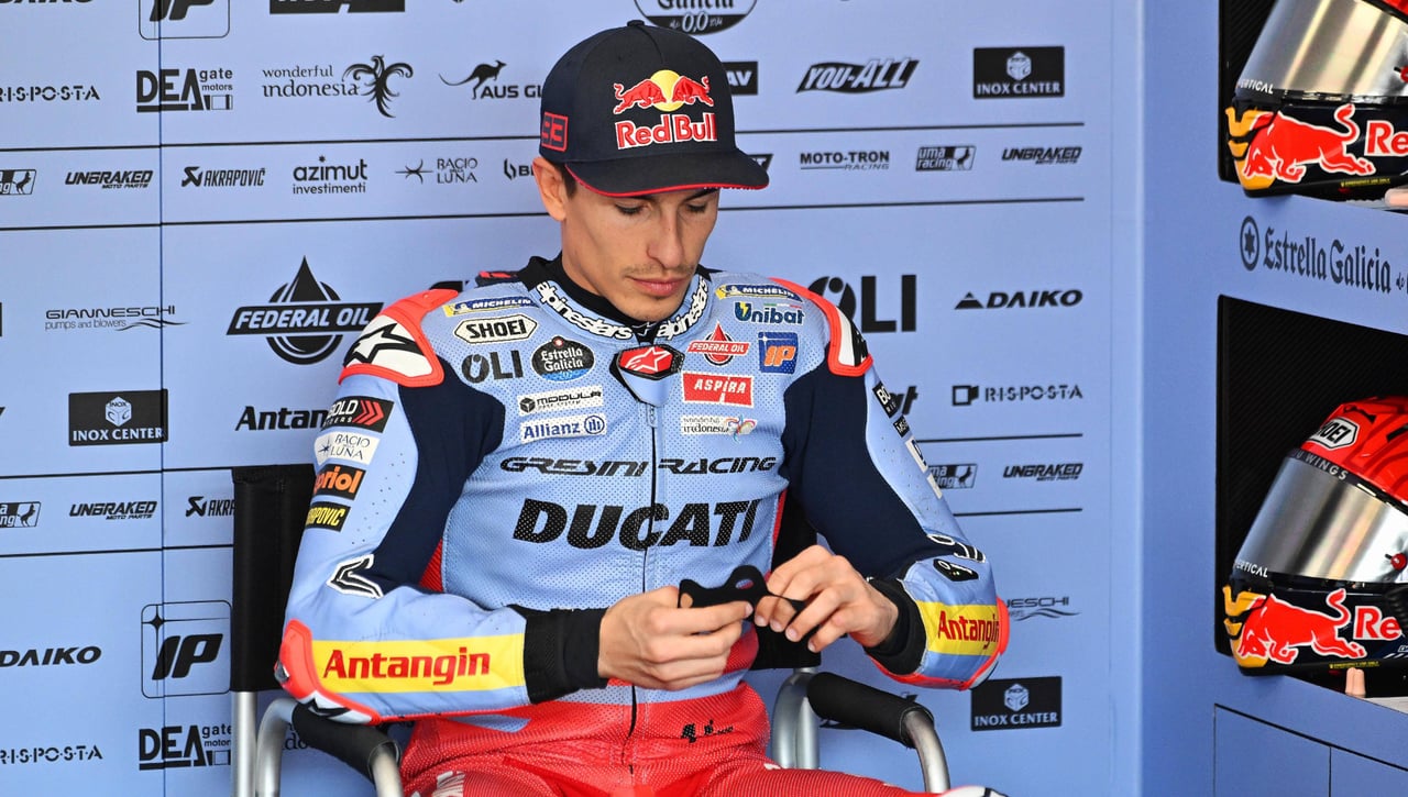 Marc Márquez provoca el primer dolor de cabeza para Ducati
