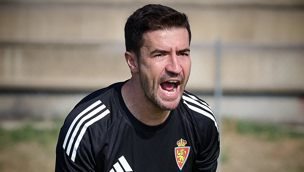 Gabi Fernández sigue esperando dos nuevos fichajes en el Real Zaragoza