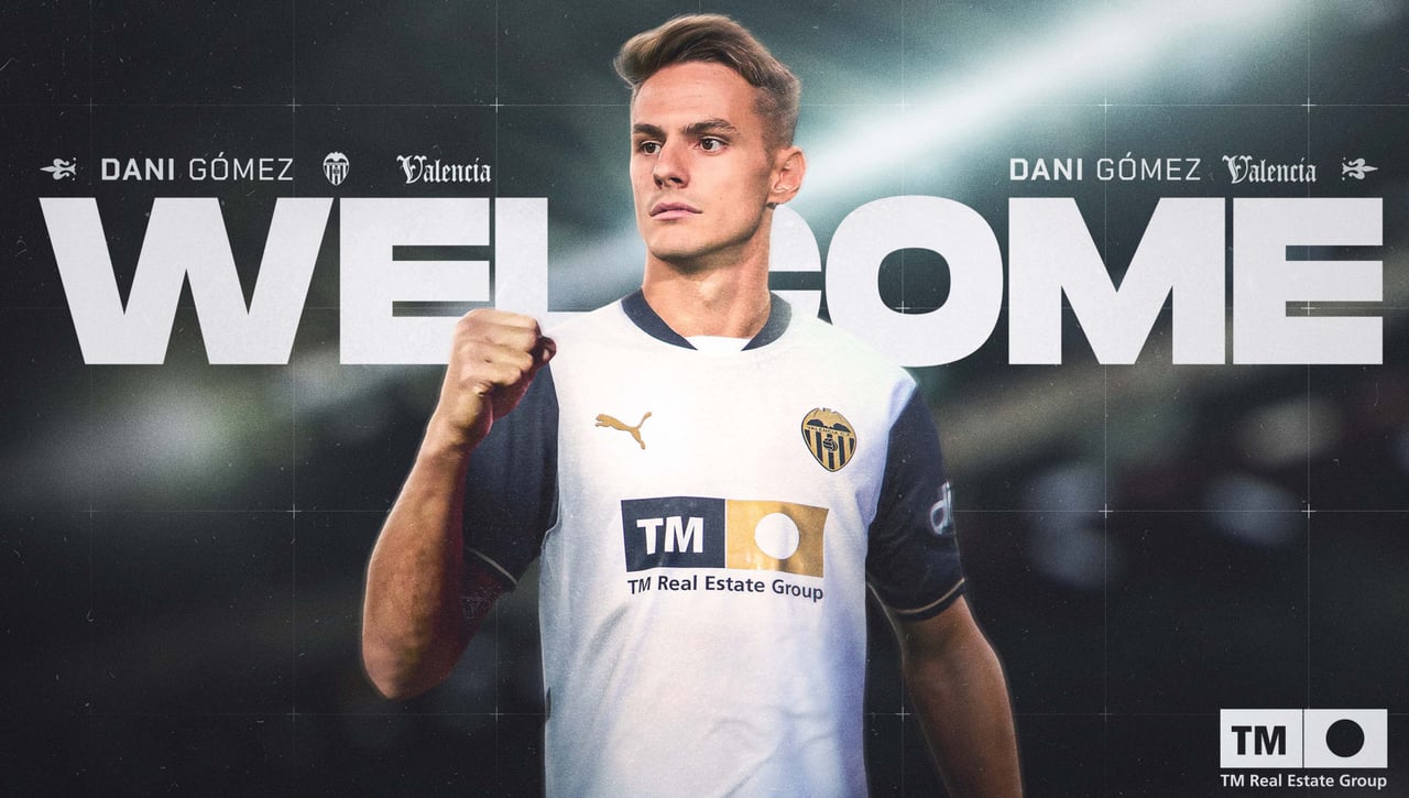 Oficial: Dani Gómez, refuerzo valencianista