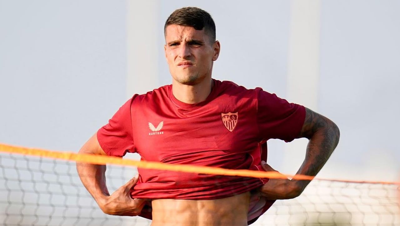 El parte médico de Lamela en "un mes decisivo" para el Sevilla  