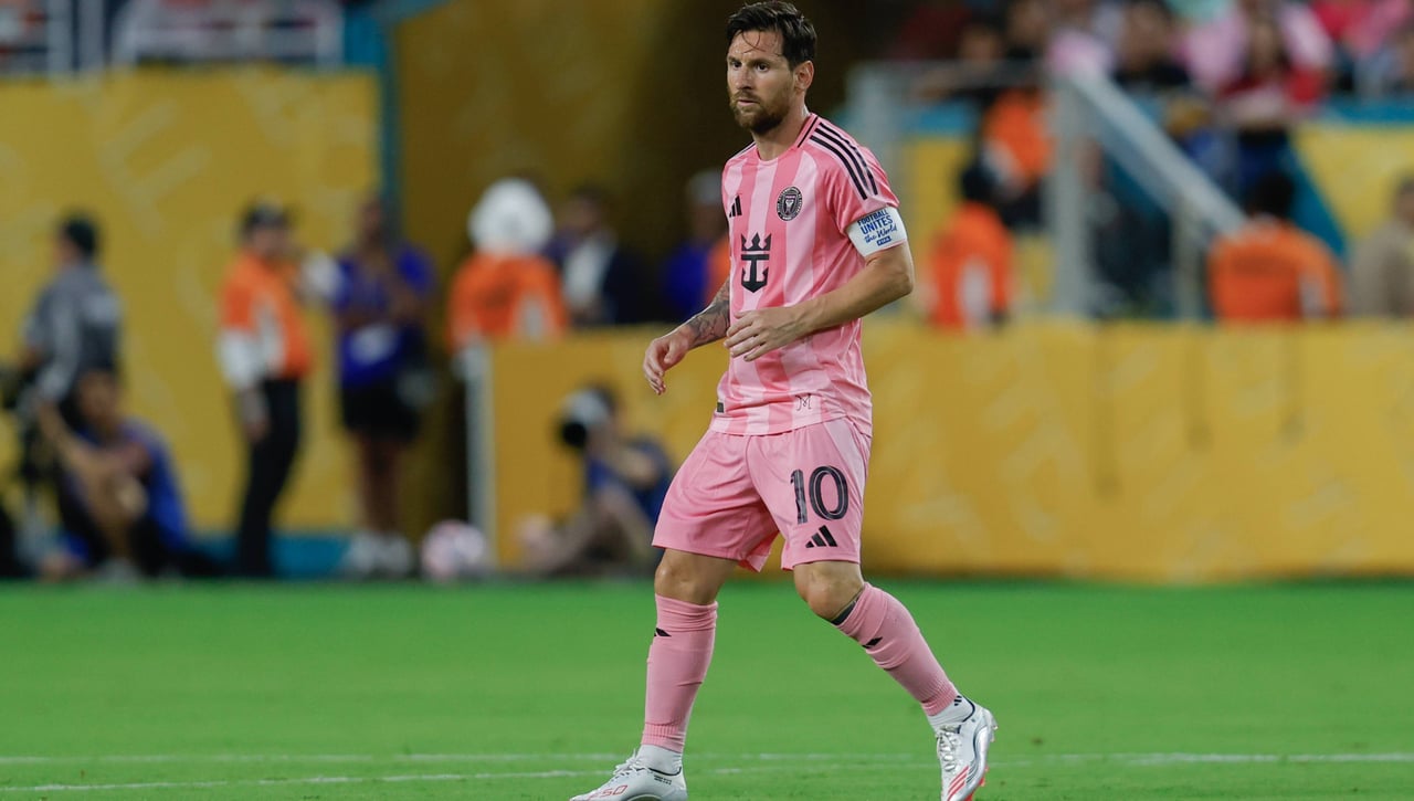 Messi la lía en el Mundial de Clubes