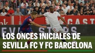 Alineaciones Sevilla - Barça: Alineación confirmada de Sevilla FC y FC Barcelona en la jornada 23ª de LaLiga EA Sports