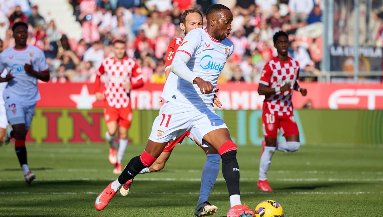 Girona 1-2 Sevilla: Espanta fantasmas con tres puntazos