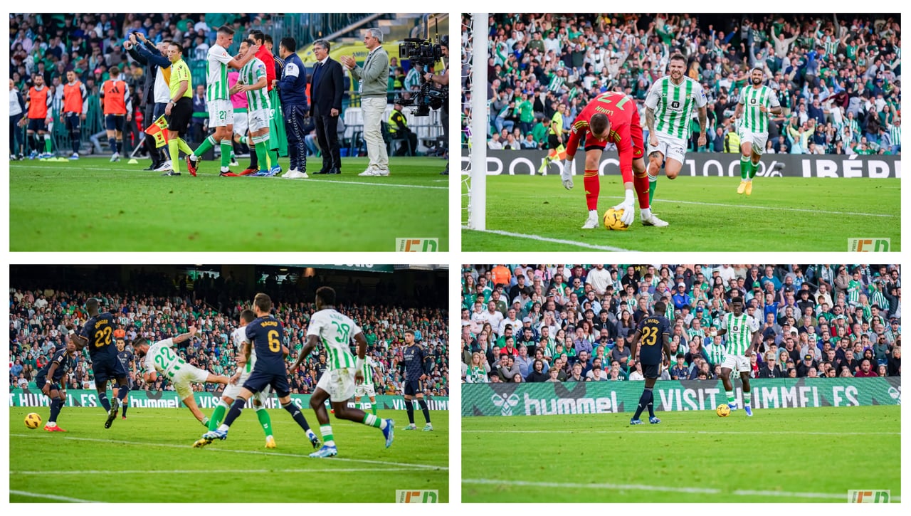 El golazo de Ruibal, pitos a Ceballos, la ocasión de Isco... las mejores imágenes del Betis - Real Madrid