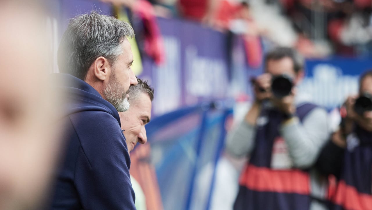 Vicente Moreno destaca la capacidad de sufrir de Osasuna
