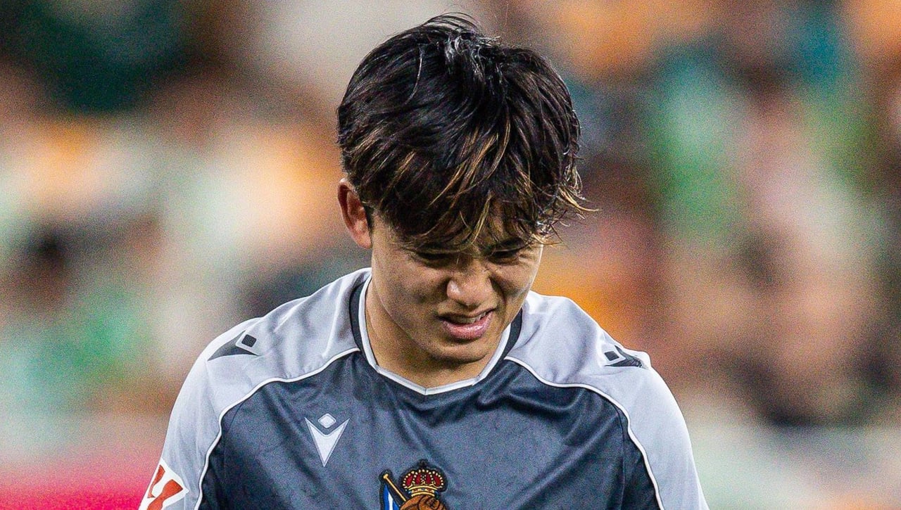 Kubo se queda atascado en la Real Sociedad: 7 meses sin asistencias