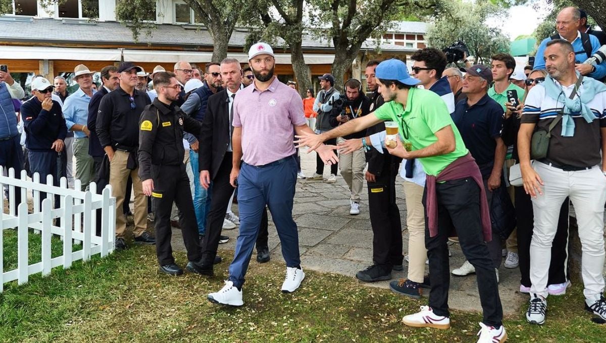 Jon Rahm, sorprendido