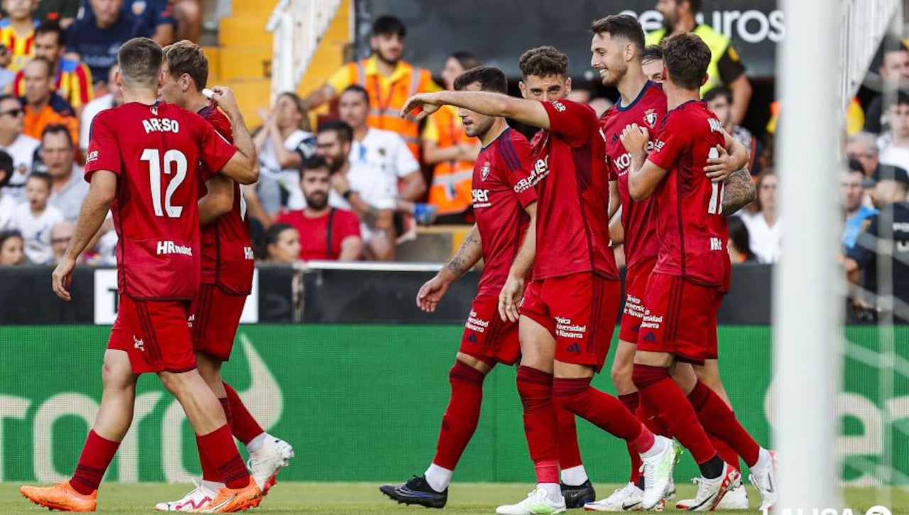 Nacho Vidal hace creer a Osasuna frente al Valencia