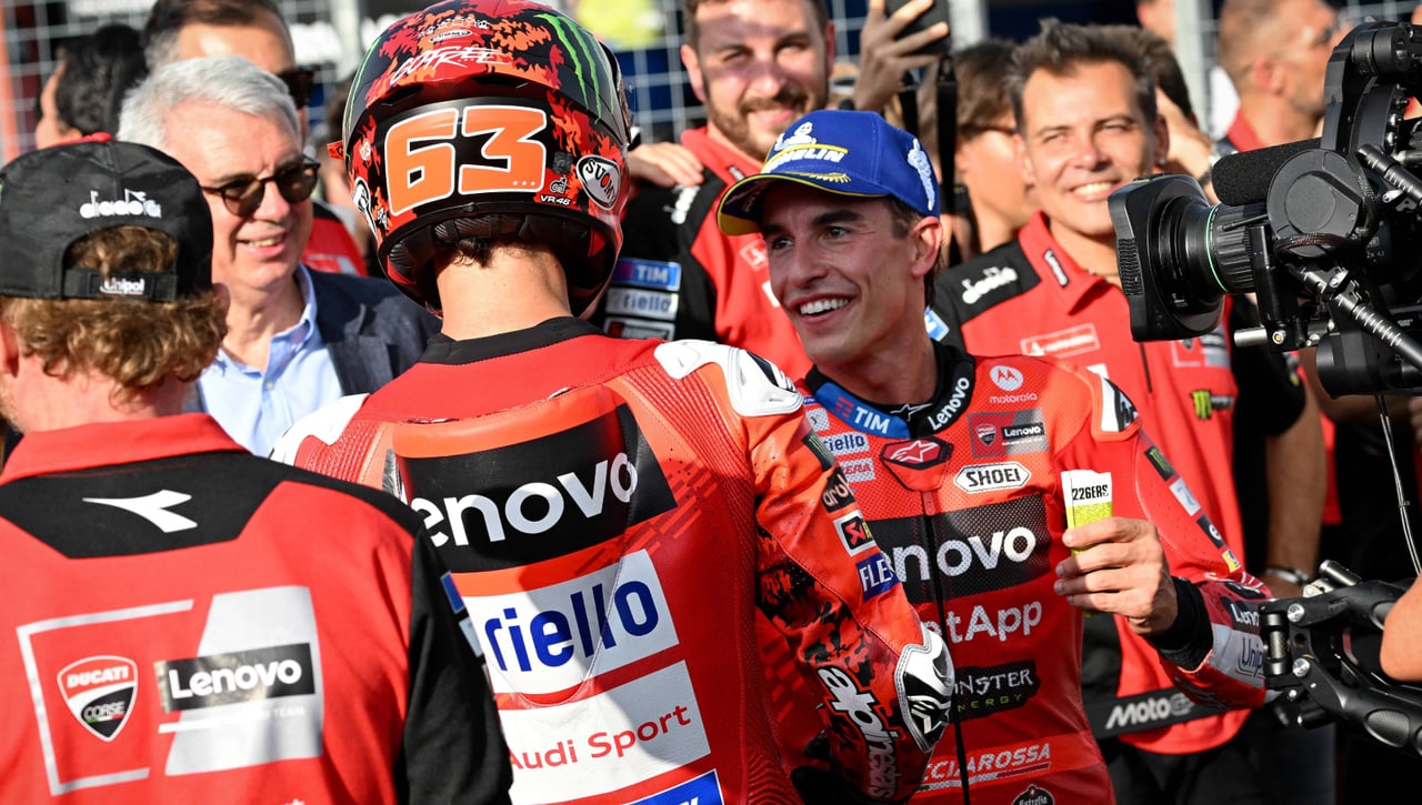 Marc Márquez se carga a Bagnaia en Ducati para la próxima temporada
