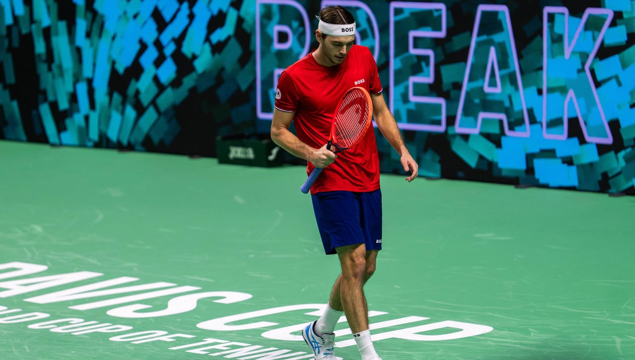 Taylor Fritz evita el desastre en la Copa Davis