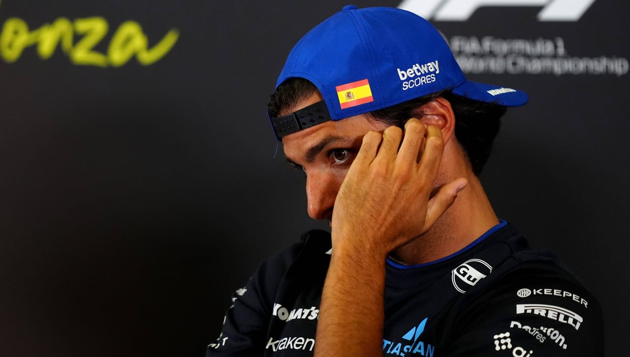 Carlos Sainz, investigado en Monza