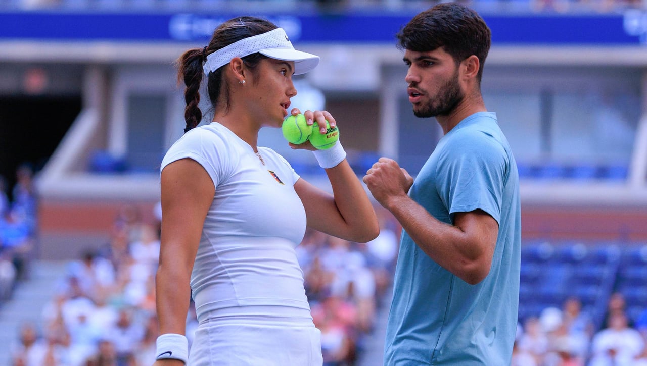 Raducanu quiere 'algo' más con Carlos Alcaraz