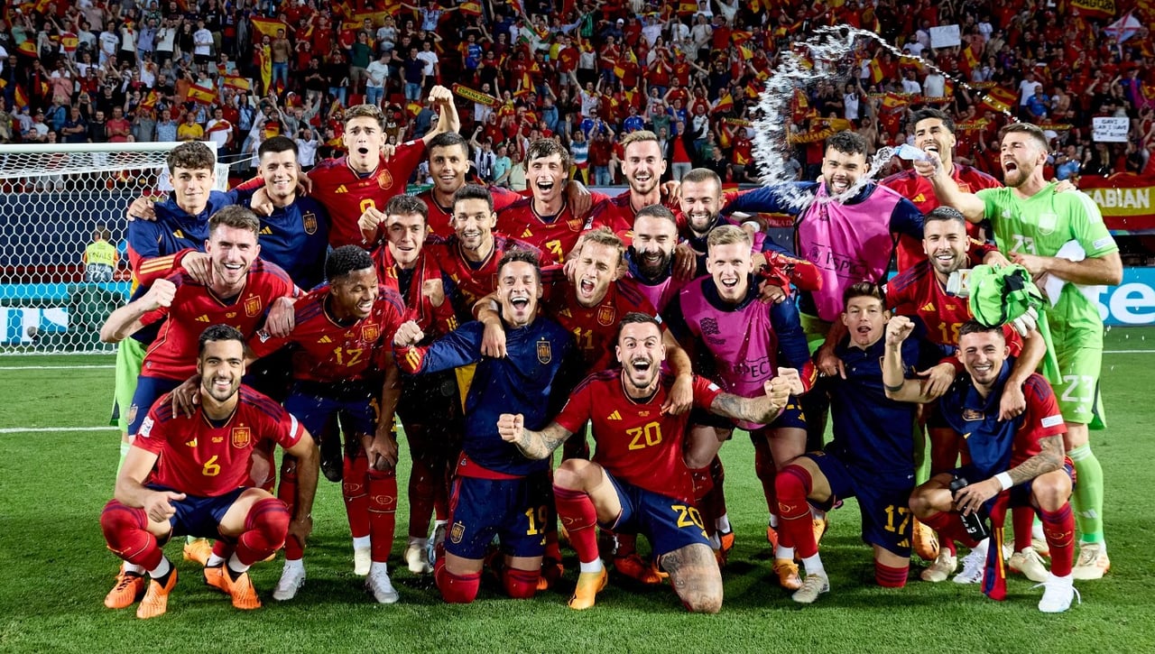 Luis de la Fuente es "el hombre tranquilo" y los grandes halagos de los italianos